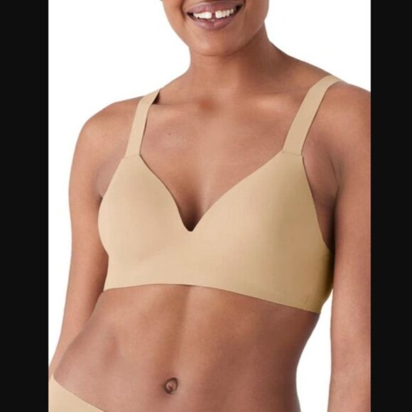 True & Co. True Body Boost Wireless Hook Back Push-Up Bra Desert XS‎ - Picture 1 of 5